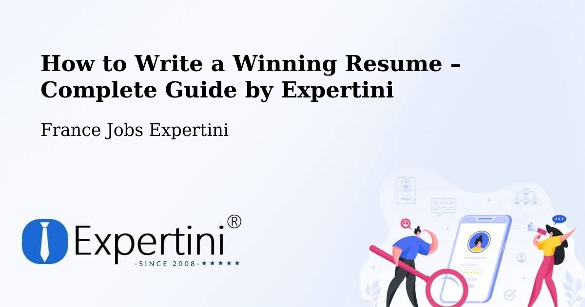 Resume Writing Guide for Job Seekers – Loudéac - Loudéac, France Jobs Expertini